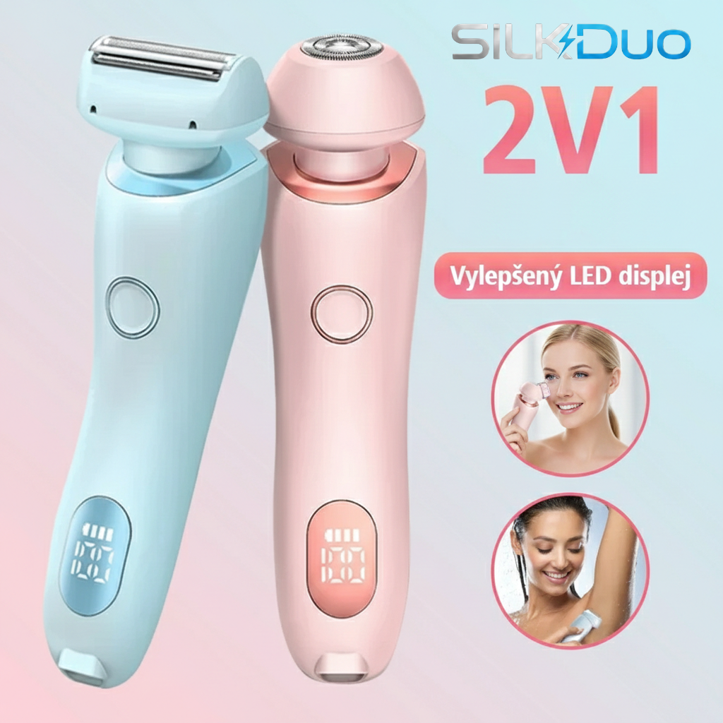 SilkDuo 2 IN 1 s LED displejem